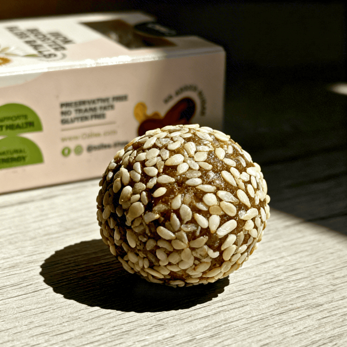Iron-rich snacking, naturally.