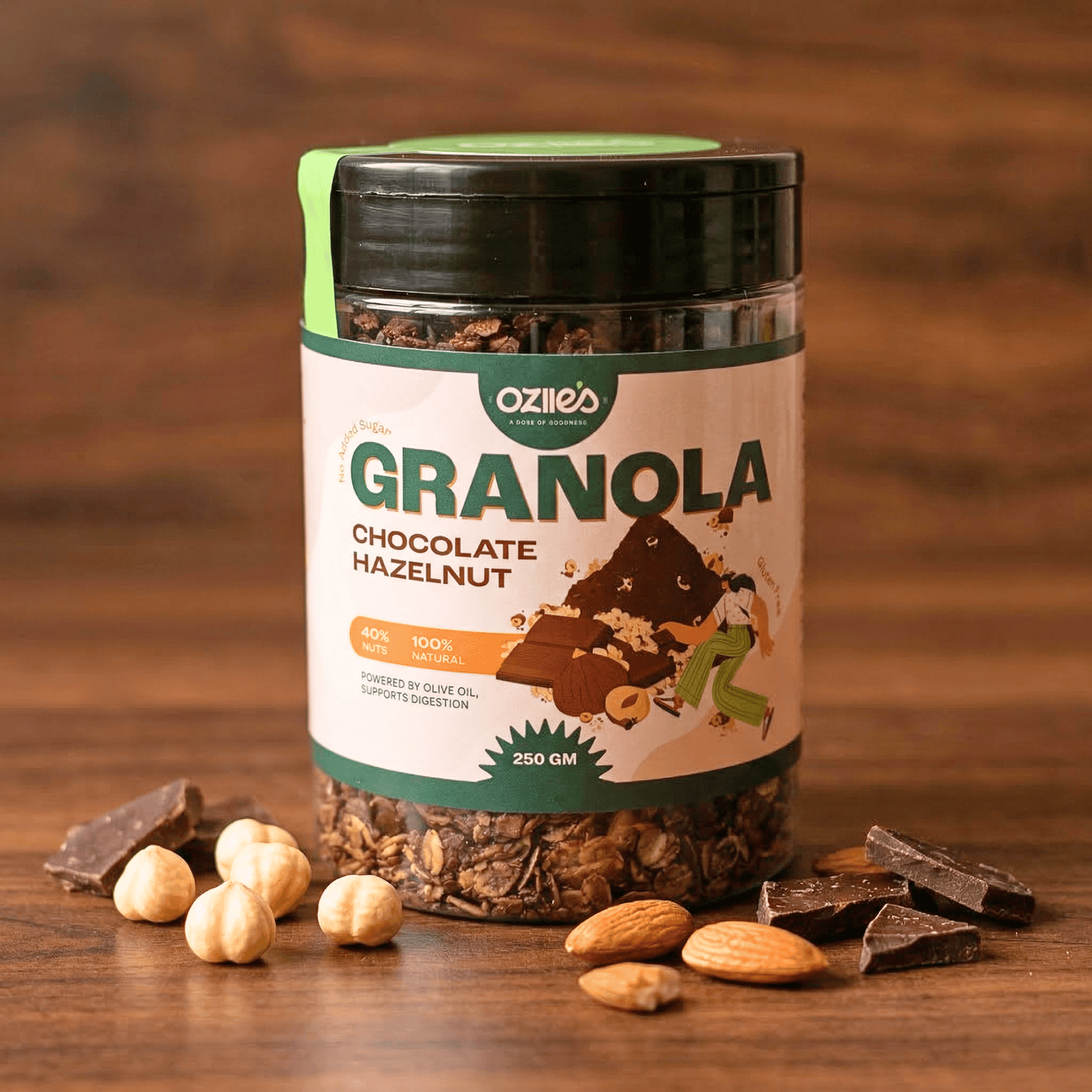 Chocolate Hazelnut Granola