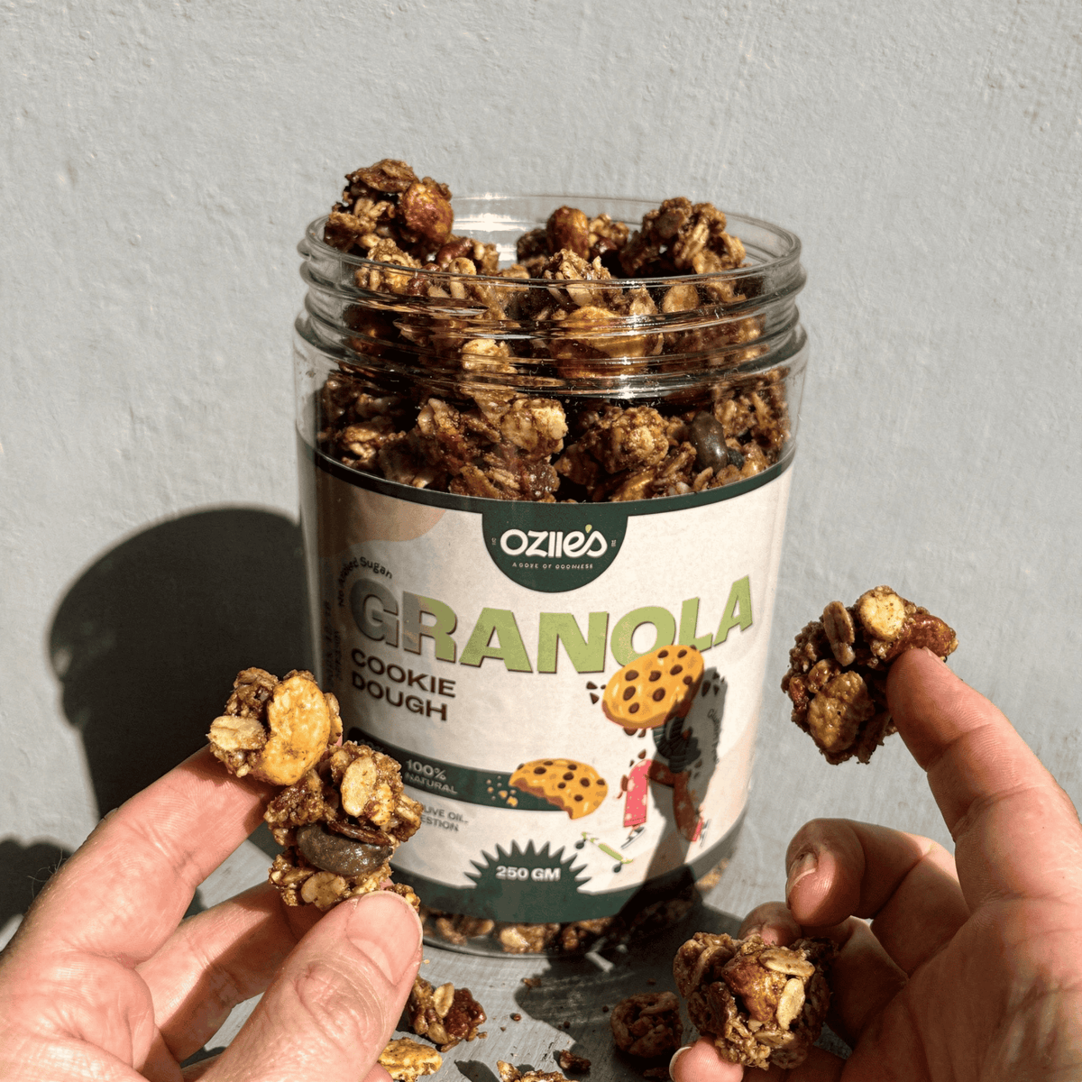 Warm cookie flavor, no compromise.