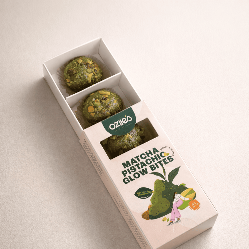 Matcha Pistachio Glow Bites