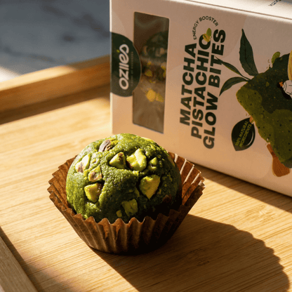 Matcha Pistachio Glow Bites