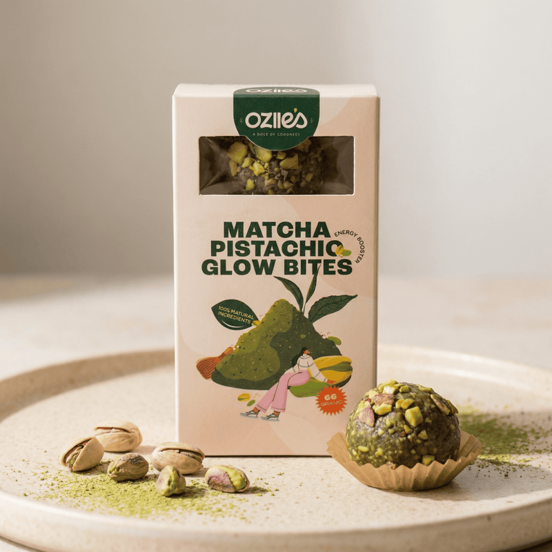 Matcha Pistachio Glow Bites