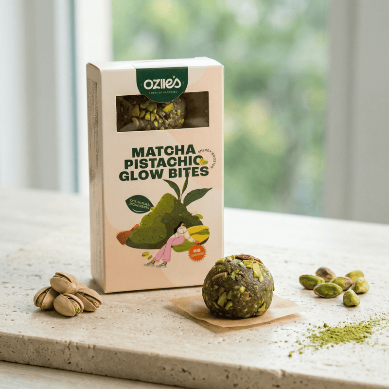 Matcha Pistachio Glow Bites