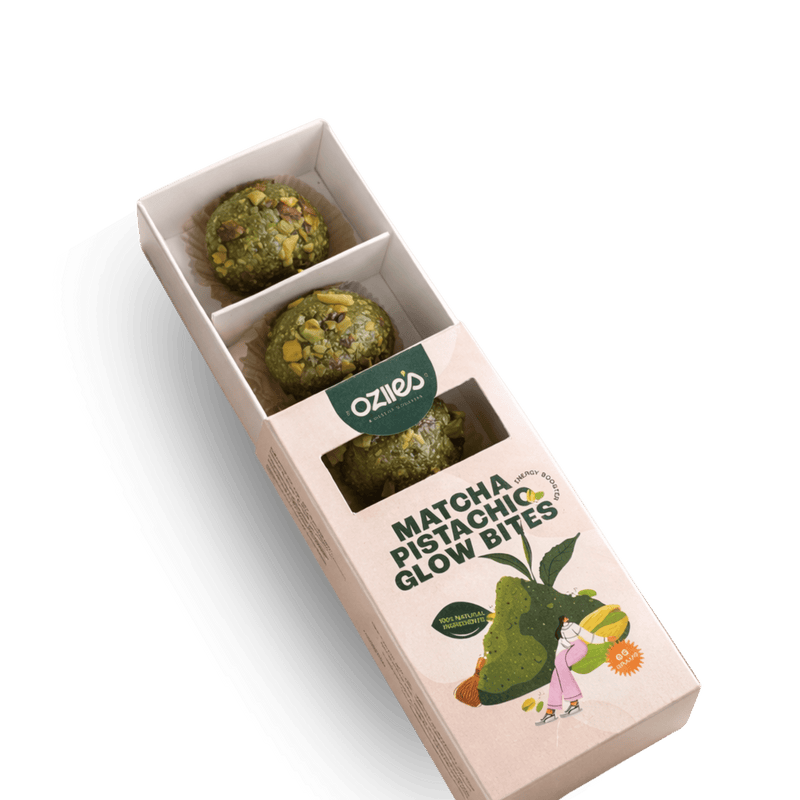 Matcha Pistachio Glow Bites