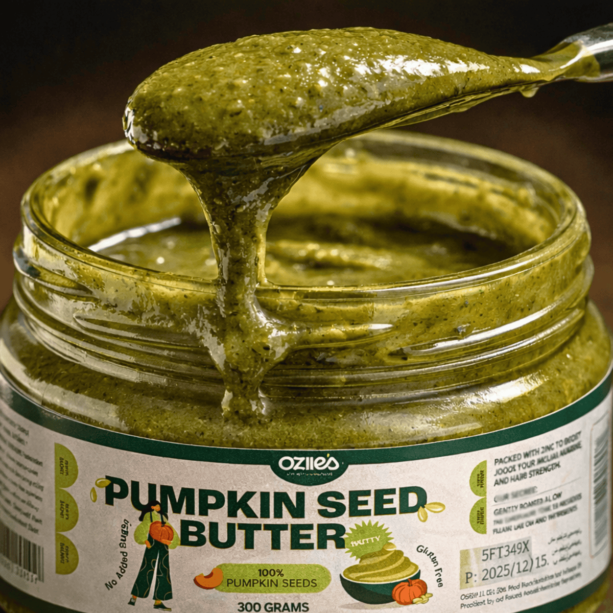 Pumpkin seed nourishment, in one ingredient.