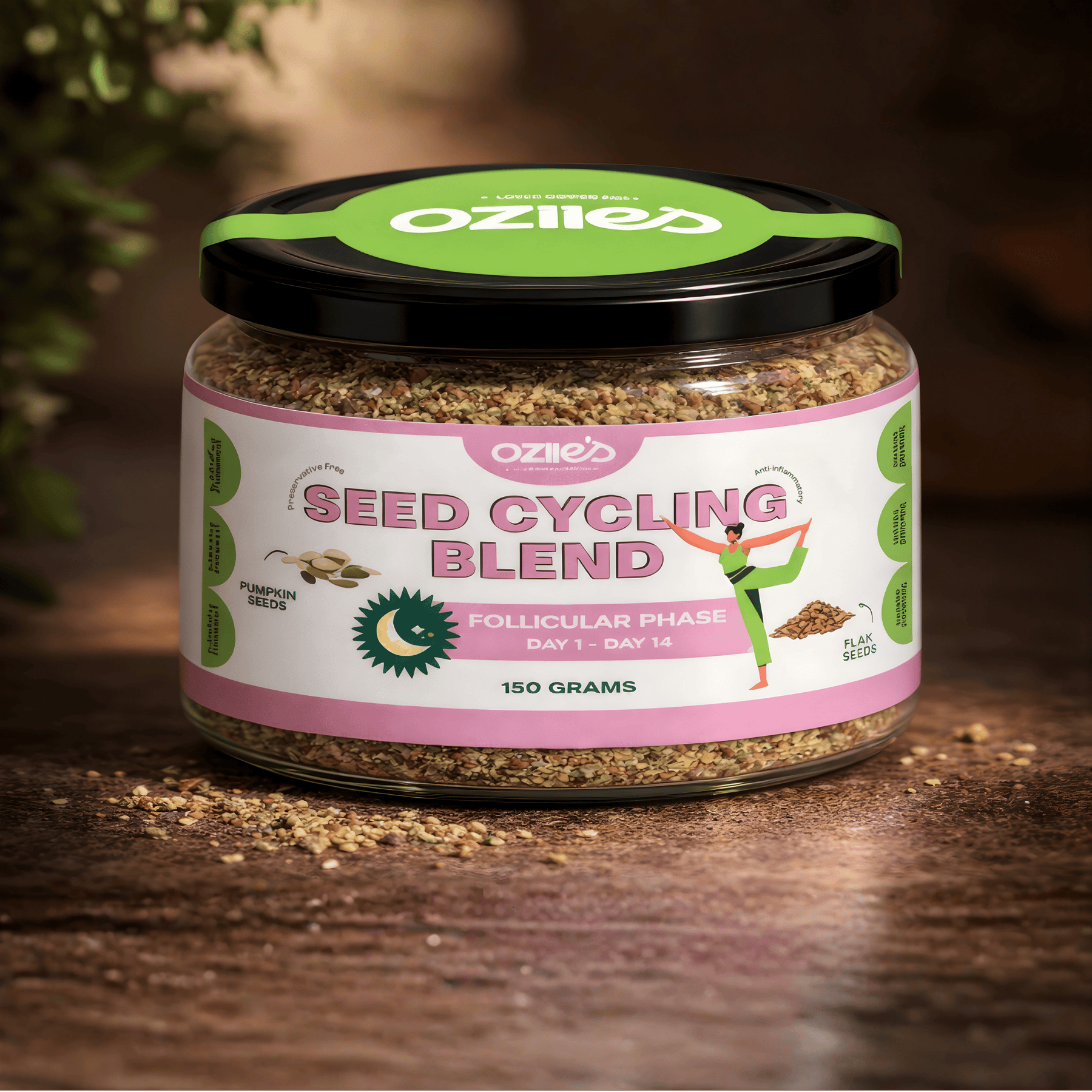 Seed Cycling Blend – Follicular Phase