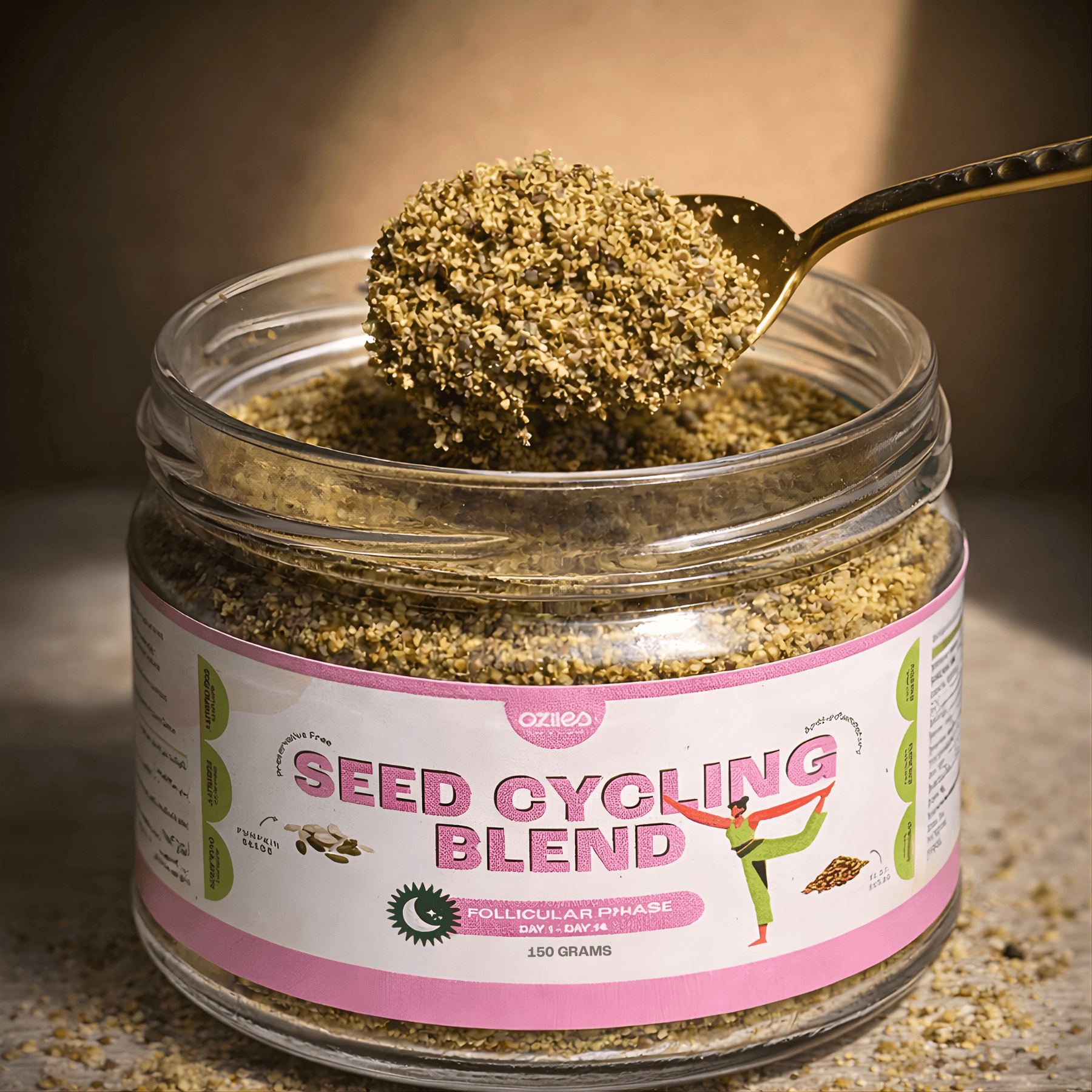 Seed Cycling Blend – Follicular Phase